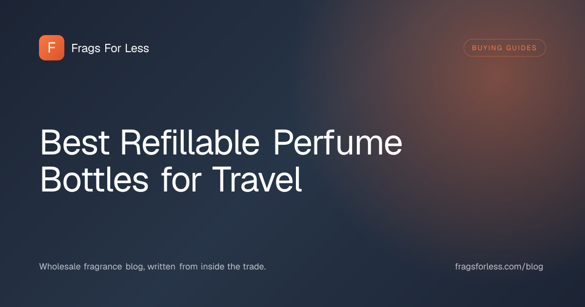 Best refillable perfume bottles for travel - atomizer mechanisms, materials, and TSA rules