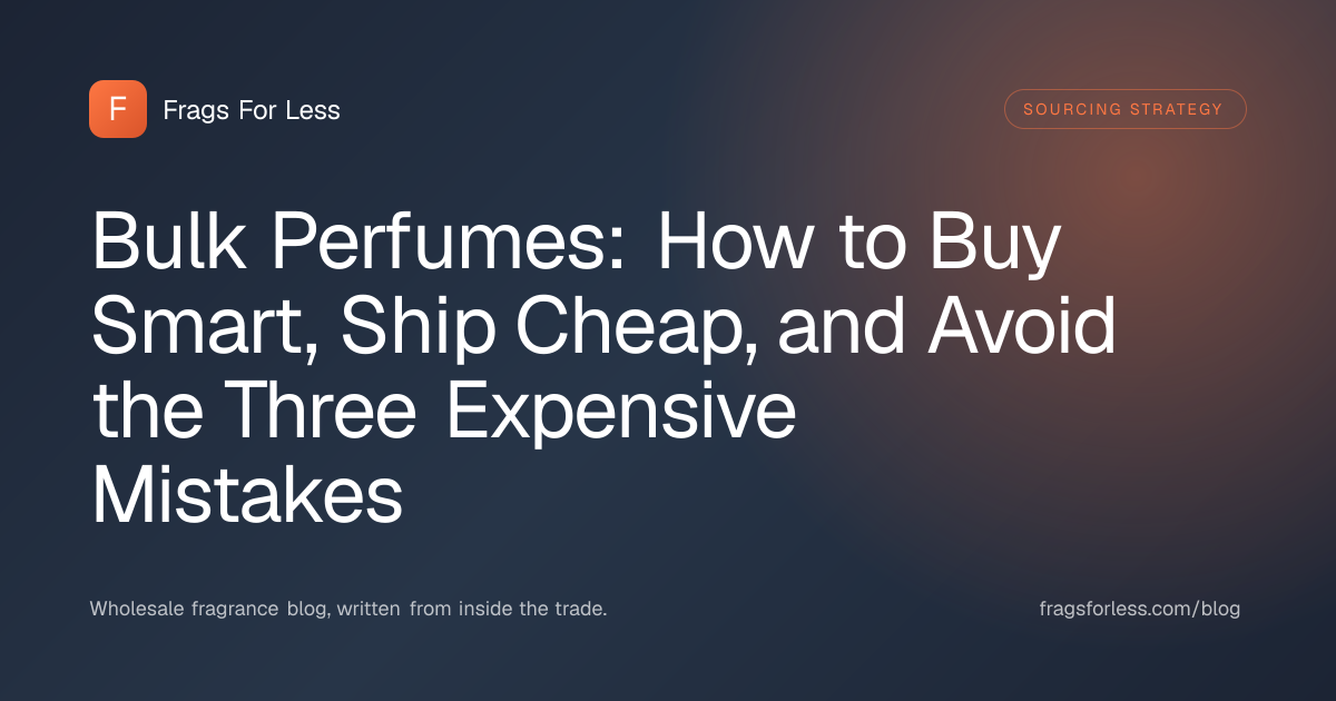 Bulk perfumes buying guide for retailers