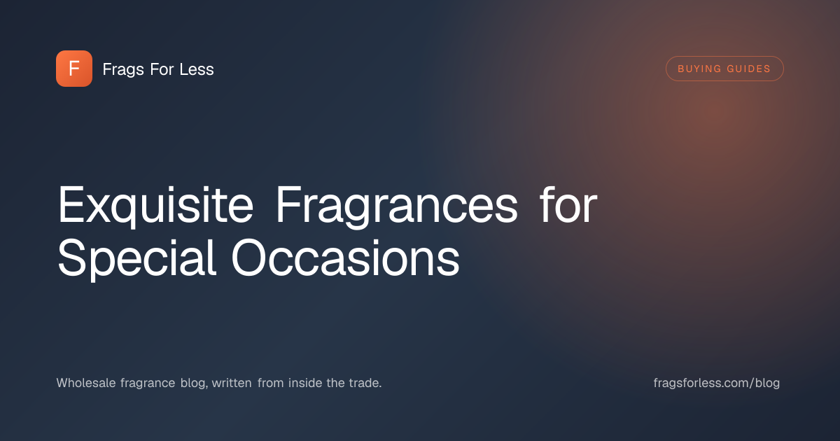 Exquisite fragrances for special occasions - niche and luxury picks for evenings and formal events