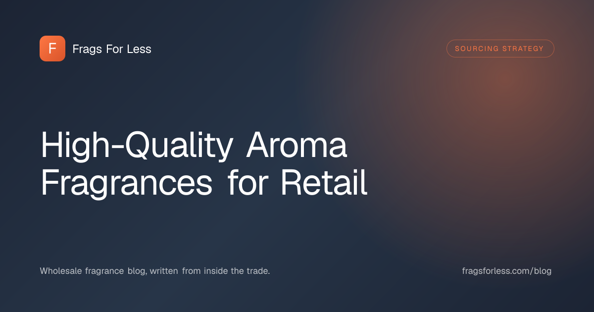 High-quality aroma fragrances for retail - home scenting, commercial scent branding, and wearable fragrance compared