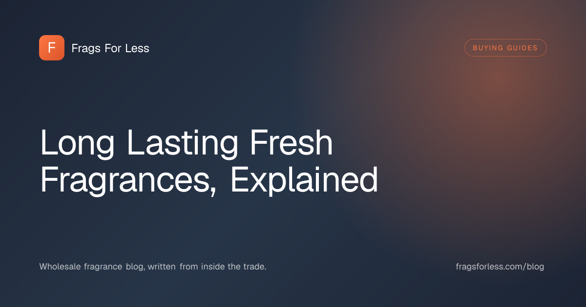 Long lasting fresh fragrances explained - the chemistry and the genuinely fresh options