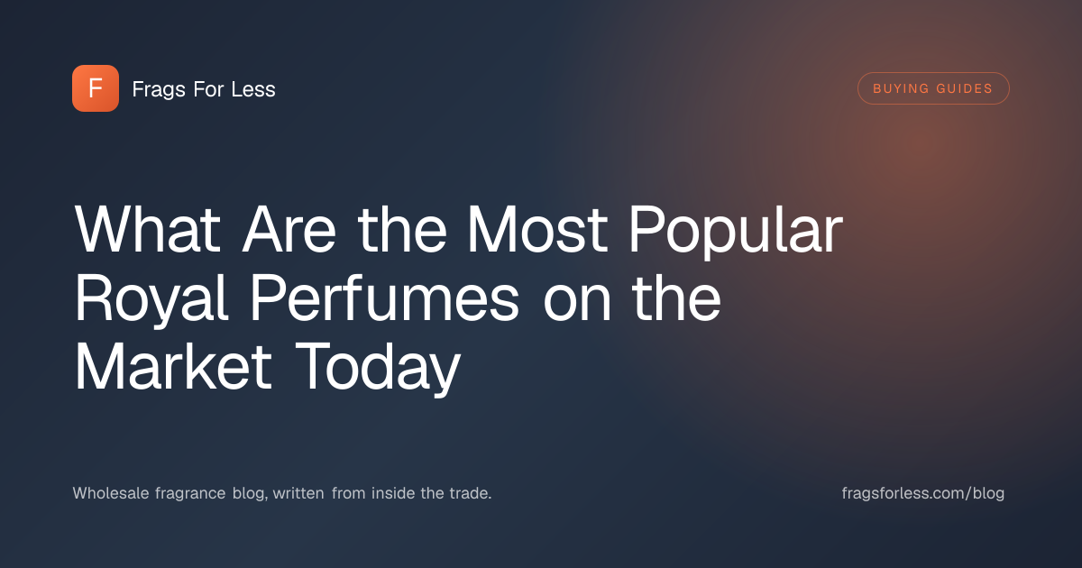 Most popular royal perfumes today - real Royal Warrant holders versus marketing claims