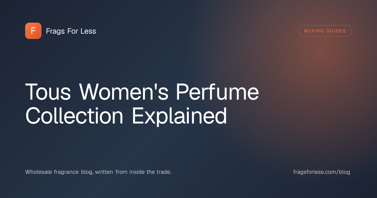 Tous women's perfume collection explained - the original 2002 EDT, LoveMe, Silver, and Kaos compared